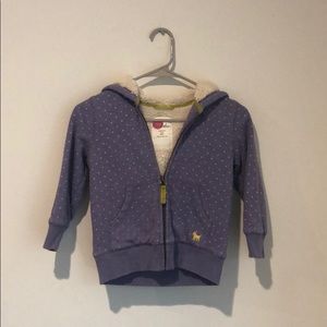Boden fleece lined hoodie